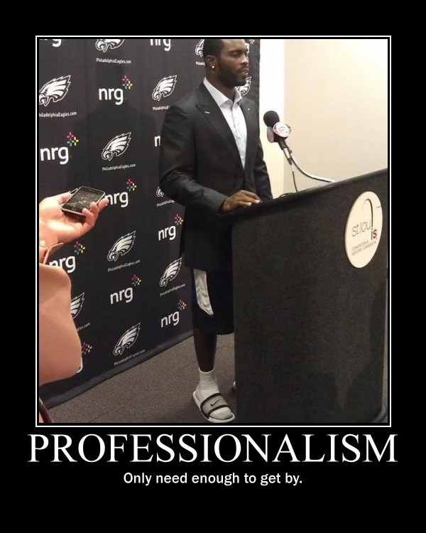 Professionalism - Just Getting By